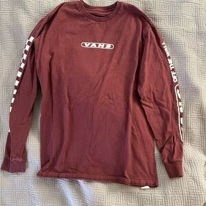 Vans long sleeve shirt